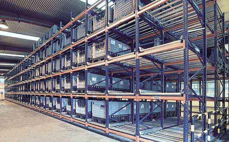 Live Pallet Racking